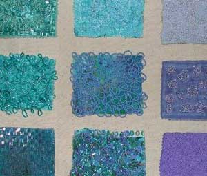 Rainbow BLING (detail blue)